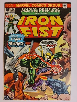 Buy Marvel Premium Iron Fist #17 First Appearance Triple Iron VF Condition  • 11.64£