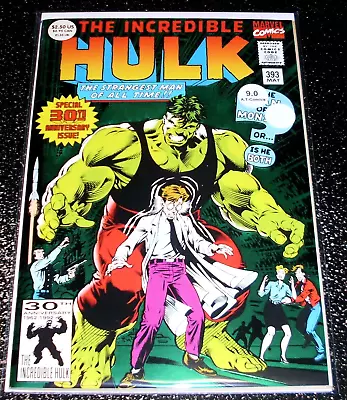 Buy Incredible Hulk 393 (9.0) 1st Print Marvel Comics 1992 - Flat Rate Shipping (B) • 4.65£