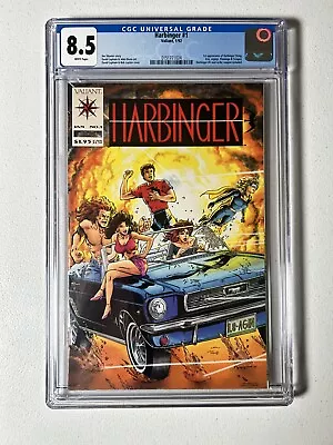 Buy Harbinger #1 Cgc 8.5- Harbinger #0 Mail-order Coupon Included - 1992 • 42.71£