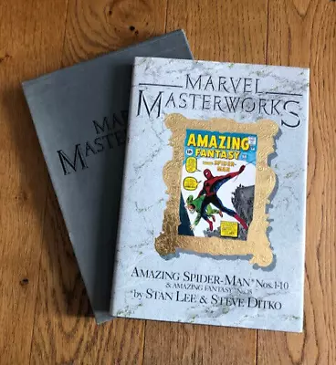 Buy Marvel Masterworks Amazing Spider-Man Nos. 1-10 UK 1st Edition.No. 5252 • 36.50£