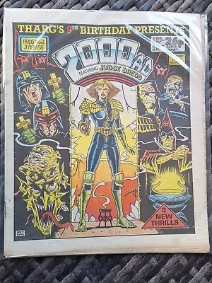 Buy 2000AD #468 Prog Comic, Nice VFN+ Clean- Feat Judges Dredd & Anderson 3/5/ 1986 • 0.99£