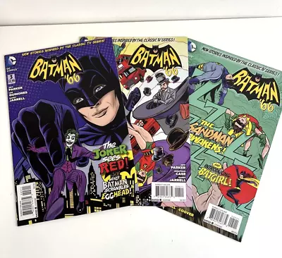 Buy DC COMICS BATMAN '66, #3-#5 (Joker, Mad Hatter, Sandman, Batgirl (3 Comic Lot) • 8.35£