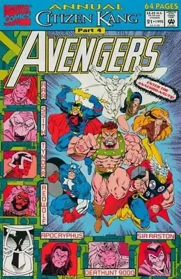 Buy Avengers Annual #21 (1963) 1st Appearance Victor Timely (kang) Vf Marvel • 19.95£