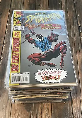Buy Web Of Spider-Man Lot X68 Partial Run VF 118 Scarlet Spider 18 32 36 Annual 1-4 • 271.81£