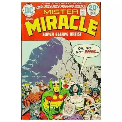 Buy Mister Miracle #18  - 1971 Series DC Comics VF Minus Full Description Below [l. • 12.15£