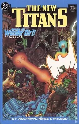 Buy New Teen Titans New Titans #53 FN 1989 Stock Image • 2.33£