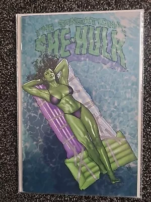 Buy Sensational She-Hulk #1. Stunning Adam Hughes Foil Variant Edition. • 24.95£