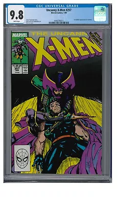 Buy Uncanny X-Men #257 (1990) Jim Lee Cover/1st Jubilee In Costume CGC 9.8 JJ958 • 73.87£