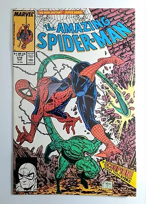 Buy 1989 Amazing Spiderman 318 F/VF. Scorpion App.Todd McFarlane.Marvel Comics • 12.56£
