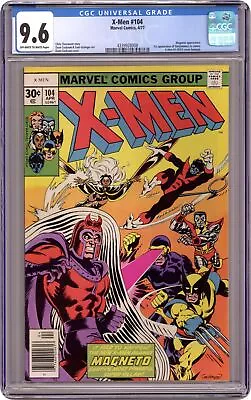 Buy Uncanny X-Men #104 CGC 9.6 1977 4339928008 1st App. Starjammers • 392.89£