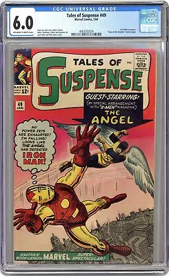 Buy Tales Of Suspense #49 CGC 6.0 1964 4063332024 1st X-Men Crossover • 454.32£