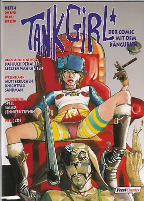 Buy TANK GIRL (German) From 1-9/10 - COMIC WITH THE KANGAROO - FEEST COMICS 1995 - EXCELLENT • 19.69£