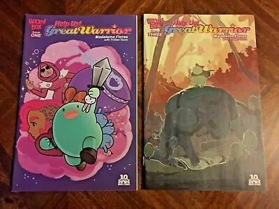 Buy Help Us Great Warrior Comics Issue 1 & 3 ~ Madeleine Flores • 1.95£