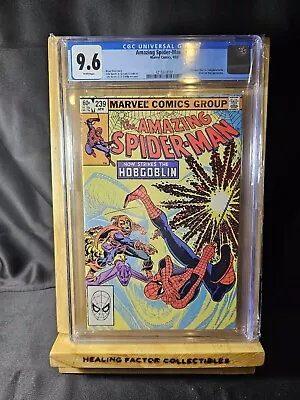 Buy Amazing Spider-Man #239 CGC 9.6 1983 Marvel  1st Battle Spiderman Vs Hobgoblin • 90.86£