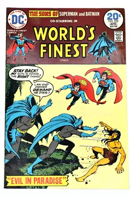 Buy Batman + Superman World’s Finest Comics Number 222, 1973 DC Comics Bronze Age VF • 6.21£