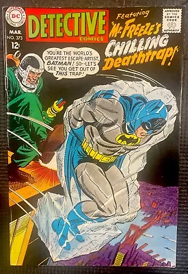 Buy Detective Comics #373 1968 (Silver Age) Key Issue: 2nd App. Mr. Freeze • 173.57£