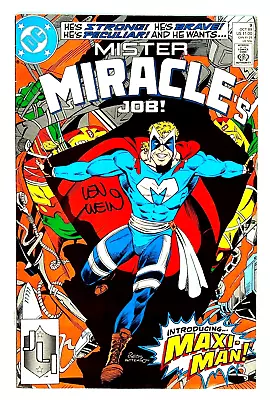 Buy Mister Miracle #9 Signed By Len Wein DC Comics 1989 • 15.55£