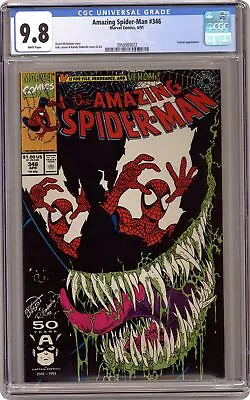Buy Amazing Spider-Man #346 CGC 9.8 1991 3958989022 • 350.10£