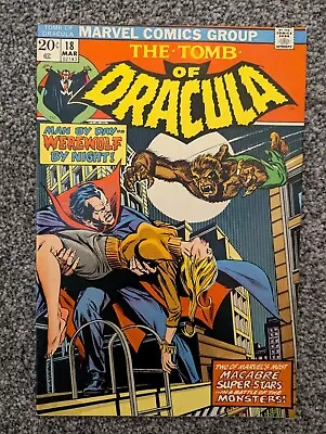 Buy Tomb Of Dracula 18. Marvel 1974. Werewolf By Night. Combined Postage • 17.49£