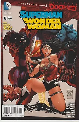 Buy Dc Comics Superman Wonder Woman #8 New 52 (2014) 1st Print Vf • 2.25£
