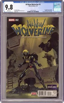 Buy All New Wolverine #2A Bengal 1st Printing CGC 9.8 2016 4331472023 • 124.26£