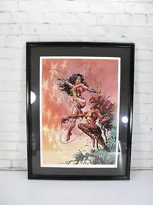 Buy Wonder Woman Vs. Cheetah Jose Garcia Lopez Signed Lithograph 73/250 • 400.02£