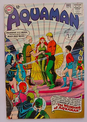 Buy Aquaman #18 - Wedding To Mera December 1964 Hole Punched VG 4.0 • 39.99£