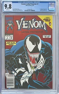 Buy Venom Lethal Protector #1~newsstand~cgc 9.8 Nm/mint • 249.99£