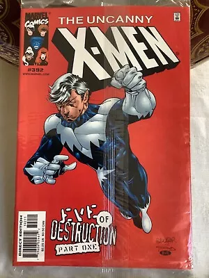 Buy Marvel The Uncanny X-Men #392 Eve Of Destruction. Sealed With A CD. • 3£