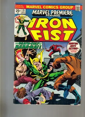 Buy Marvel Premiere   Iron Fist   # 19 Vf-nm. Cond. 1974 Bagged & Board.reduced $10 • 22.52£