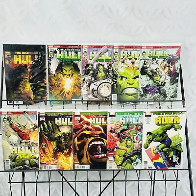 Buy Incredible Hulk 709-717 &709 Lenticular Cover Variant Lot Amadeus Cho • 23.29£