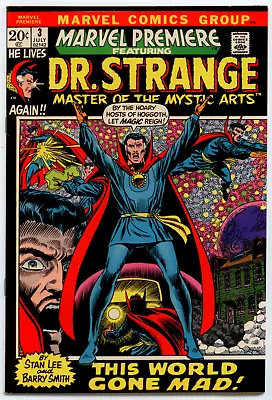 Buy Marvel Premiere #3 VF+ 8.5  Dr. Strange Series Begins  ORIGINAL OWNER • 69.86£