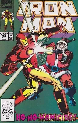 Buy Iron Man #254 (1990) Bob Layton Cover, Pencils & Story / 1st Spymaster • 8.53£