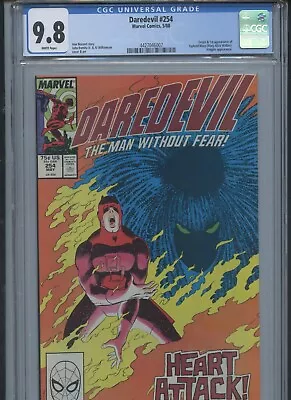 Buy Daredevil #254 1988 CGC 9.8 (1st App Of Typhoid Mary) • 225.22£