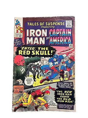 Buy Tales Of Suspense #65 ( May, 1965) 1st Appearance Of Red Skull In Silver Age • 50.48£