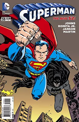 Buy SUPERMAN #33 (2011 SERIES) BATMAN 75 VARIANT New Bagged And Boarded 2011 Series • 4.99£