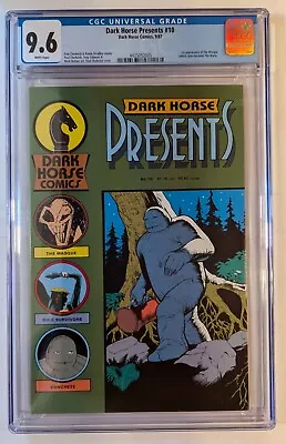 Buy Dark Horse Presents #10 (1987) CGC 9.6 1st The Mask (Masque) Only 36 In Census • 174.74£