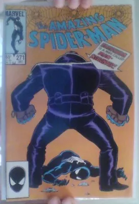 Buy The AMAZING SPIDER-MAN # 271 Marvel Comics December 1985 VF- Crusher Hogan • 2.50£