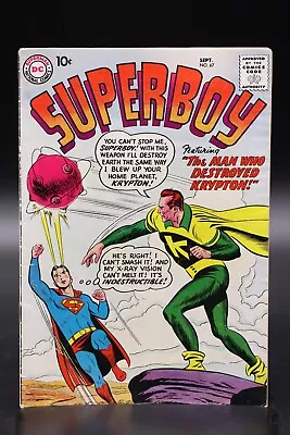 Buy Superboy (1949) #67 Curt Swan Cover George Papp Al Plastino Krypto Story VG+ • 31.12£