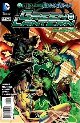 Buy Green Lantern #14 Jan 2013 Batman Flash Jla Superman Dc New 52 Comic Book 1 • 1.94£