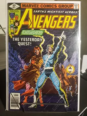 Buy Avengers #185 Origin Of Quicksilver And Scarlet Witch! Marvel 1979 • 9.32£