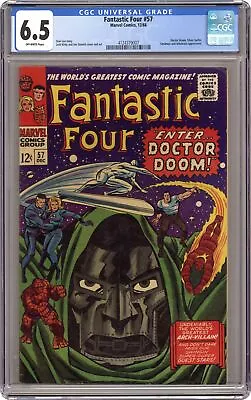 Buy Fantastic Four #57 CGC 6.5 1966 4124379007 • 223.21£