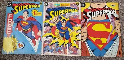 Buy SUPERMAN (1988) A 17: 1,2,3 And Various BUNDLE, DC/London Editions Magazines UK • 15£