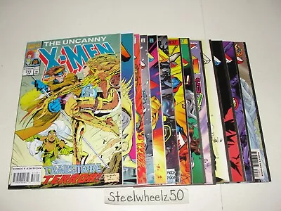 Buy Uncanny X-Men 12 Comic Lot Marvel 1997 #313 314 321 340-342 346 348 353 356 357 • 27.17£