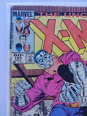 Buy Uncanny X-Men #183 Newsstand Variant Marvel 1984 Low Grade Condition  • 3.88£