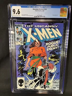 Buy Uncanny X-Men #185 CGC 9.6 1984 Marvel.  Rogue.  Forge Appearance.  Fresh CGC! • 61.35£