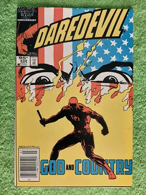 Buy DAREDEVIL #232 VF-NM Newsstand Canadian Price Variant 1st Nuke By Miller RD5468 • 8.95£