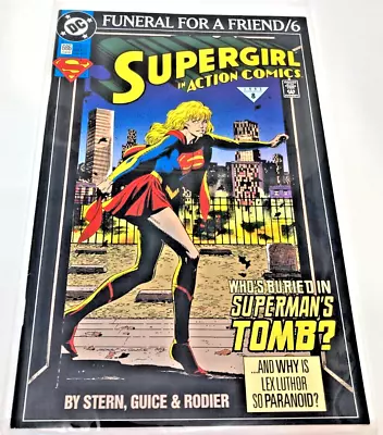 Buy SUPERGIRL IN ACTION COMICS #686 1993 8 Funeral For A Friend 6 NM • 11.61£