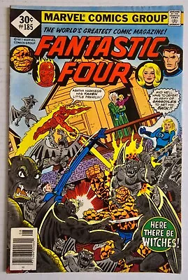Buy Fantastic Four #185 ~key~ 1st Nicholas Scratch Agatha Harkness Wandavision • 2.32£