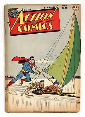 Buy Action Comics #118 GD+ 2.5 1948 DC • 275.70£